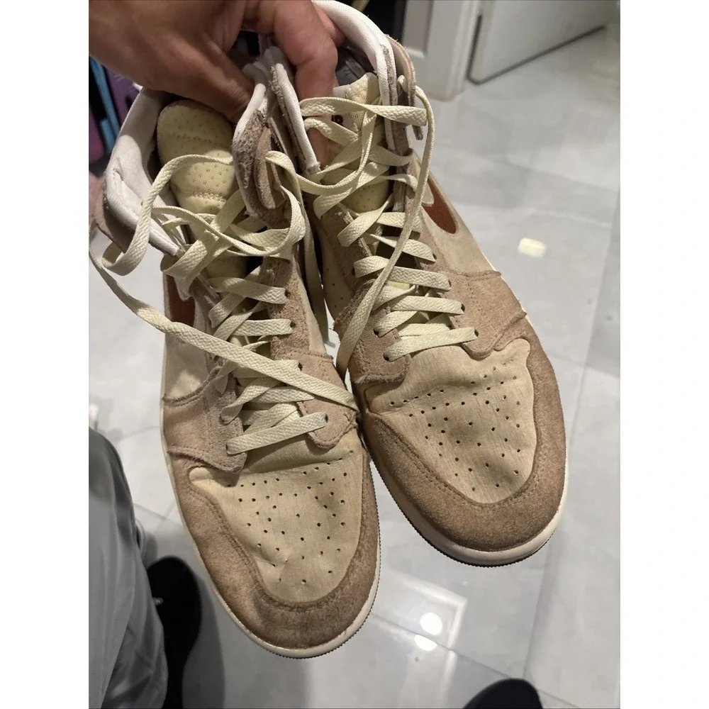 Size 12 - Air Jordan 1 Zoom Comfort 2 High Legend Coffee